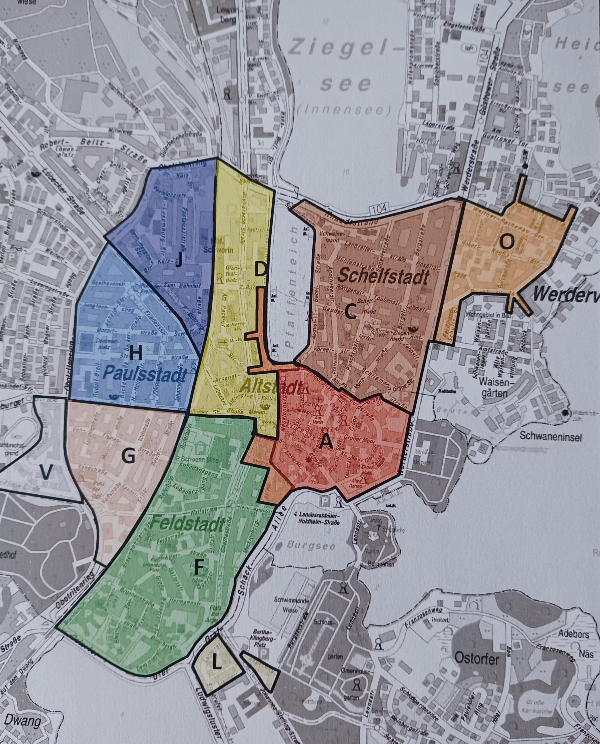 Neue Parkregelung und Baumaßnahmen in Schwerin
