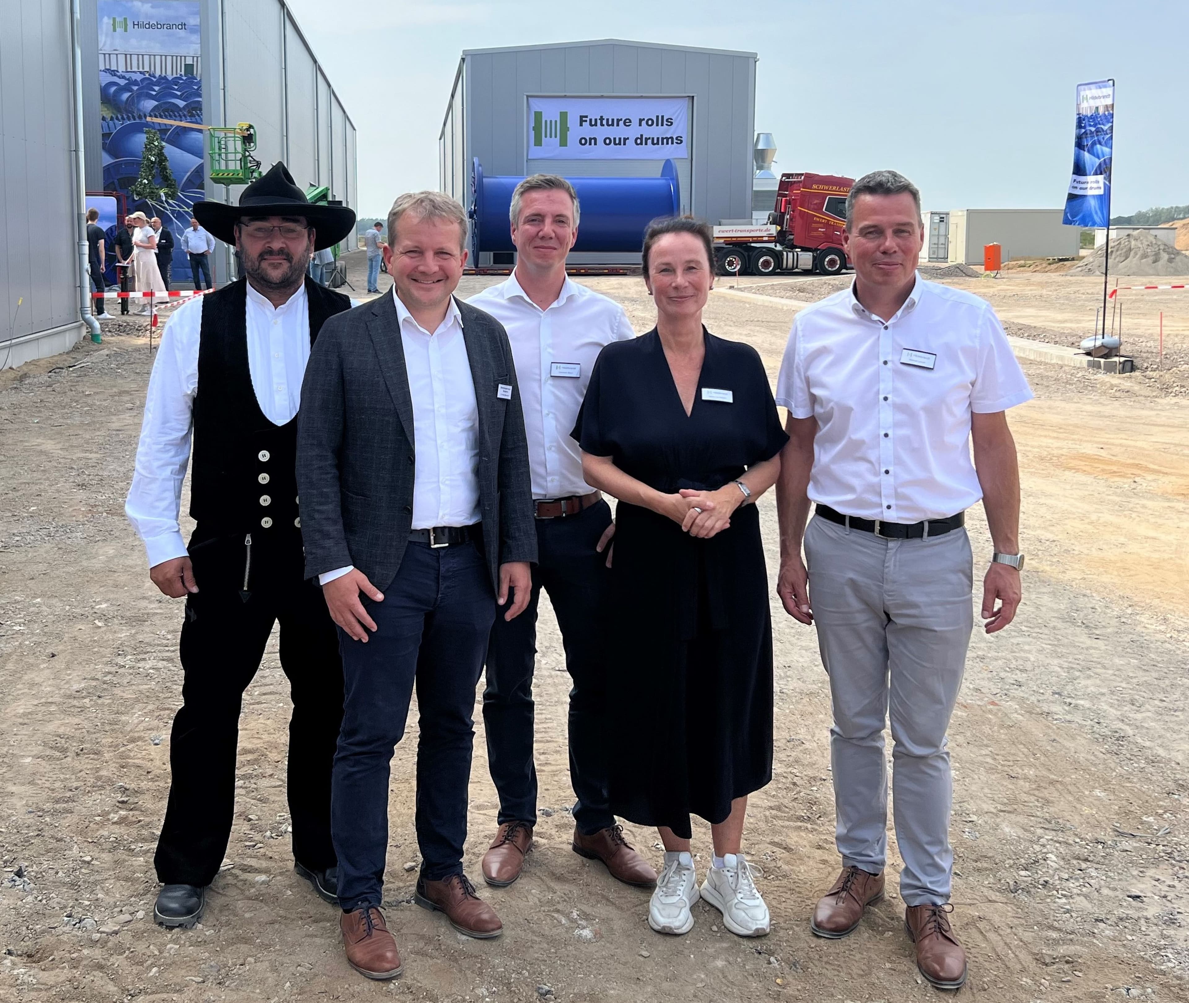 Richtfest der August Hildebrandt GmbH: Ein Meilenstein für den Industriepark Schwerin