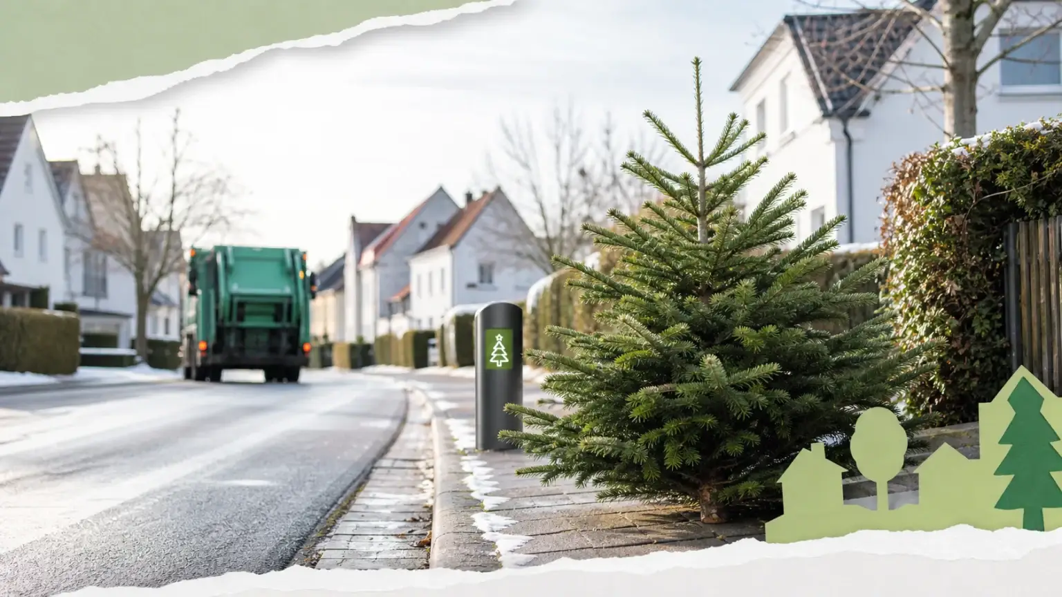 Weihnachtsbaumsammlung in Schwerin startet im Januar